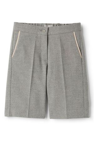 grey fabric shorts IL GUFO KIDS | A24PB187W00030730